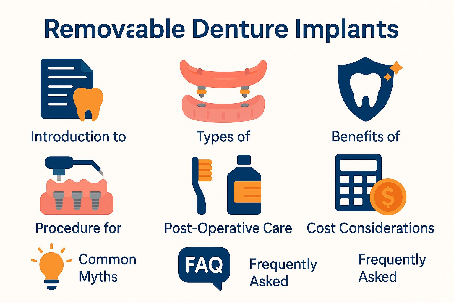 Removable Denture Implants